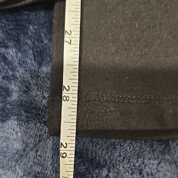 Soma Black Elastic Waist Stretch Straight Leg Dress Pants - Picture 7 of 8